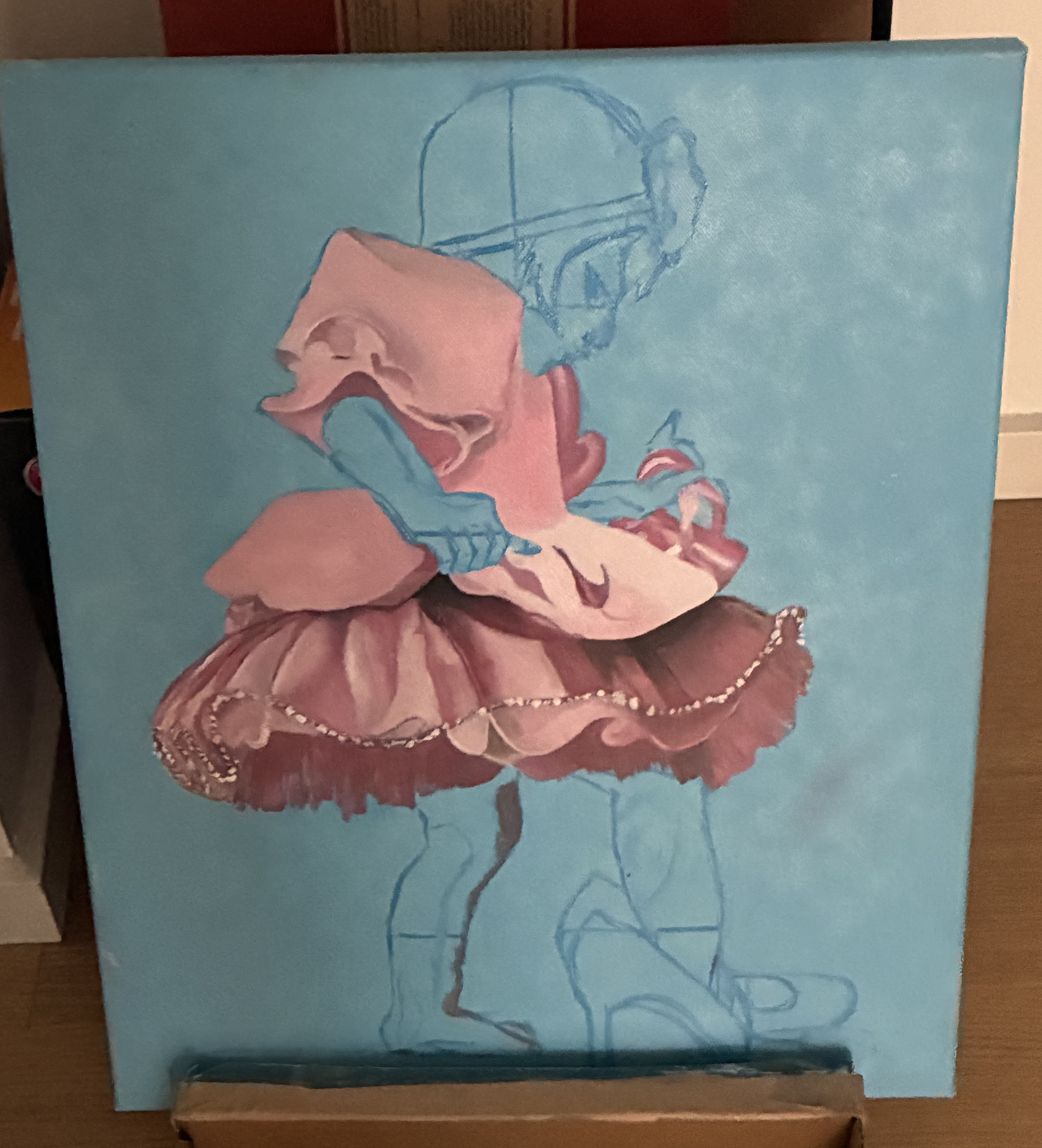 Olivia oil painting